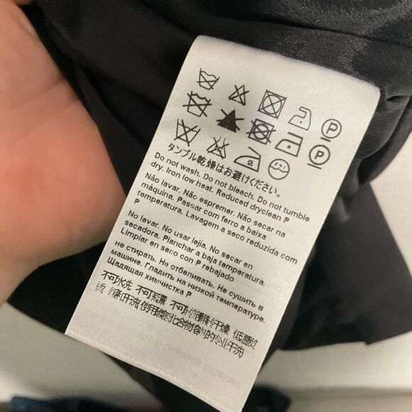 Escada Sport Dress Womens 36 Small Black Wool blend Sheath Knee Length V-Neck - Picture 9 of 14